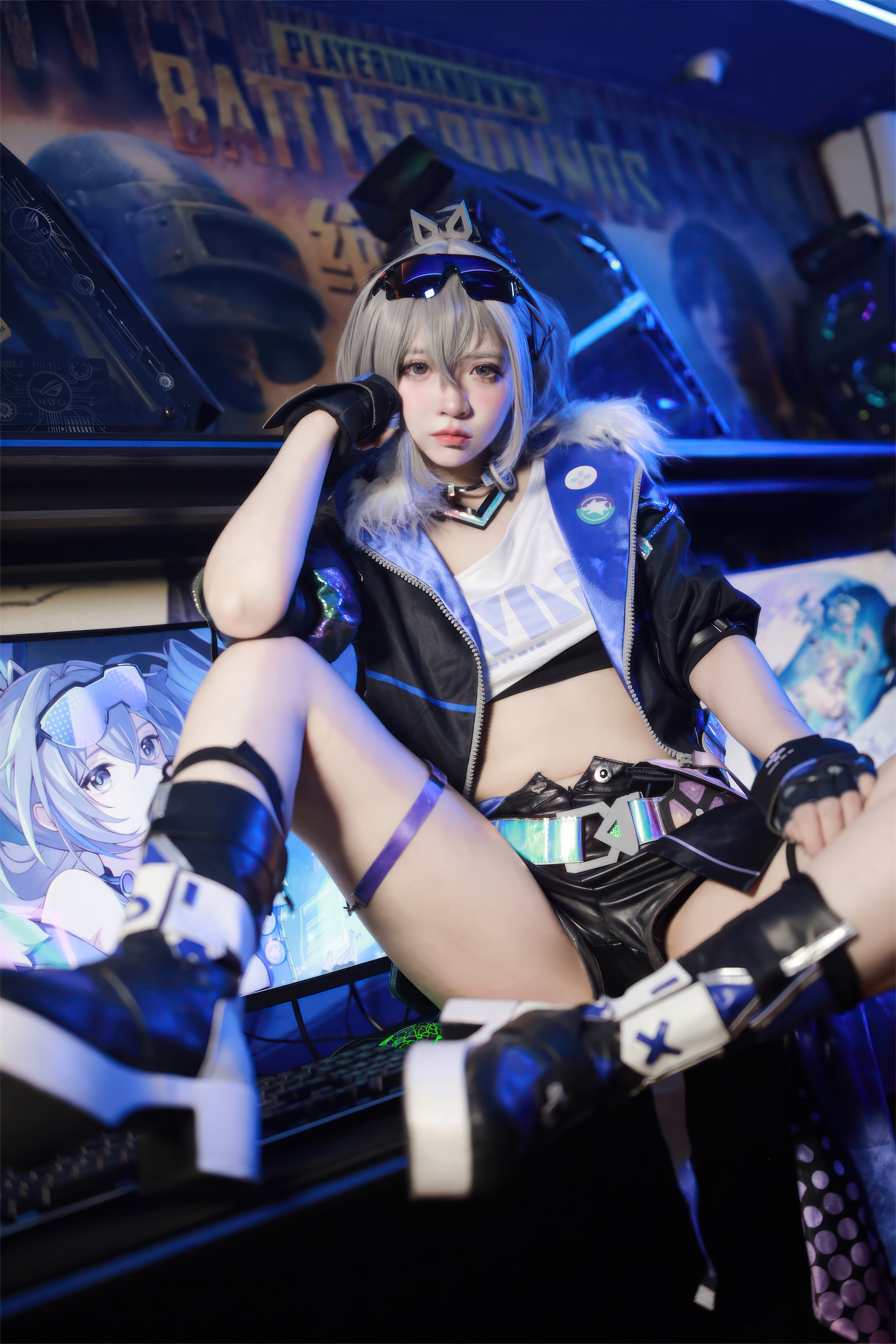 图片[1]-疯猫ss – NO.189 银狼[37P]-XikXak